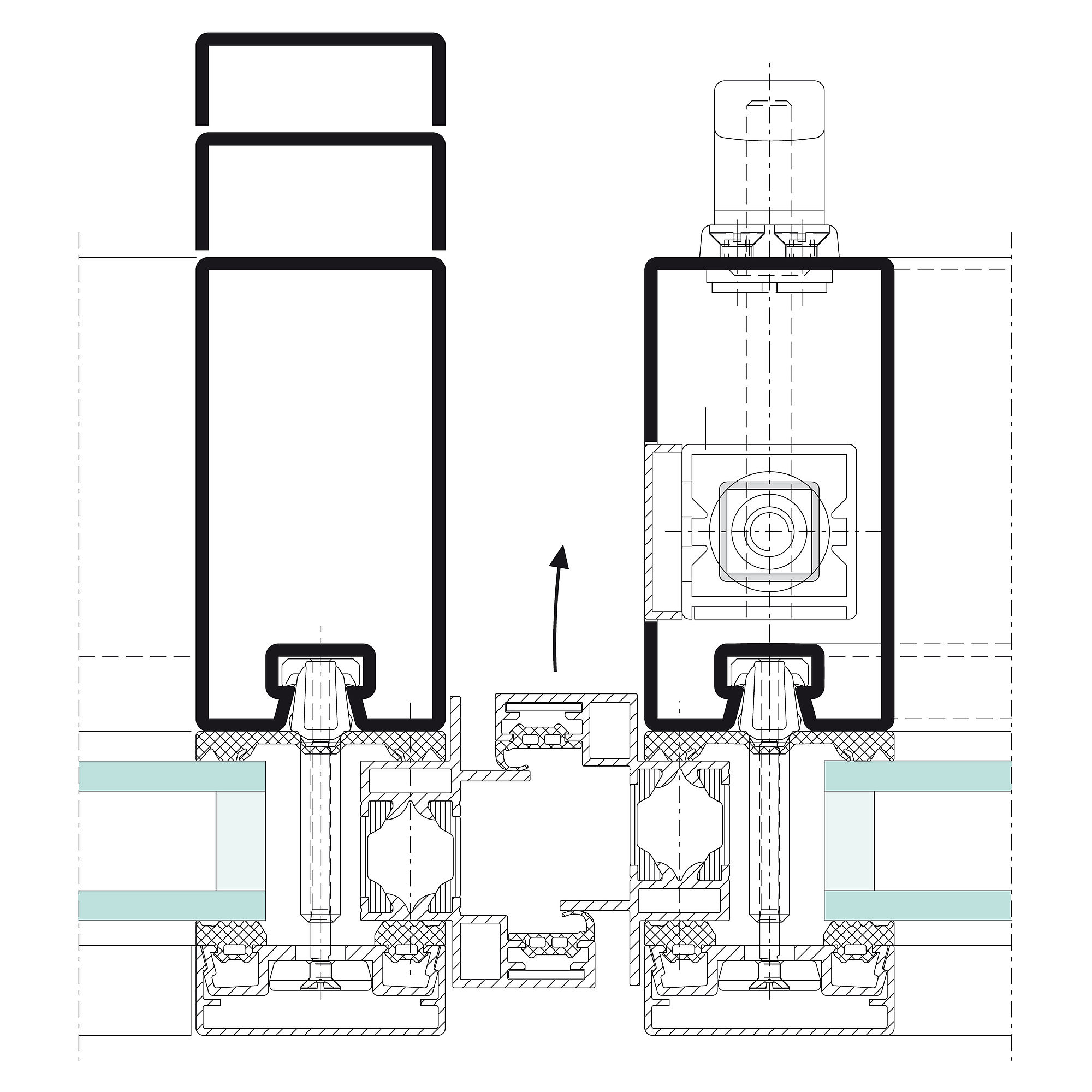 VISS Doors from the Front Profile